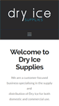 Mobile Screenshot of dryicesupplies.com.au